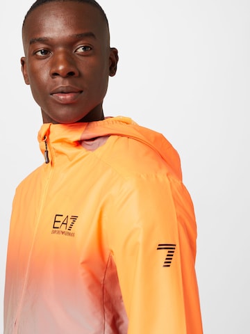 EA7 Emporio Armani Weatherproof jacket in Orange