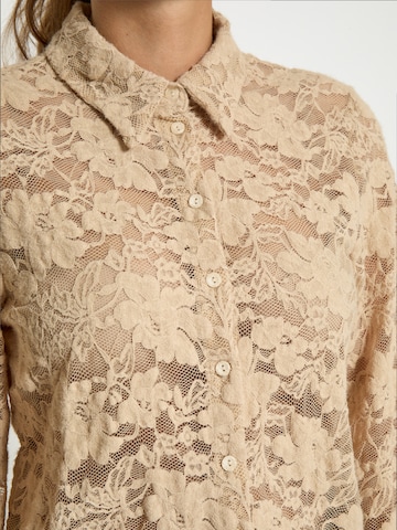 DESIRES Blouse 'Jamie' in Beige