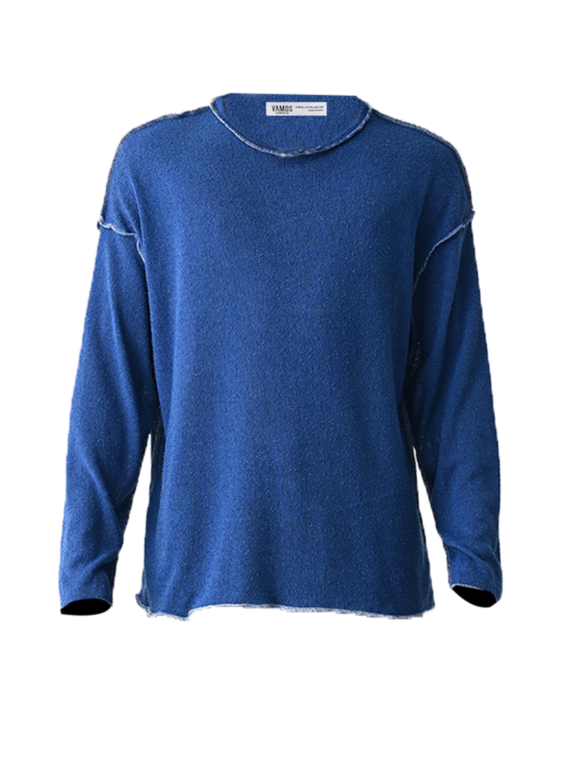 Pullover di VAMOS CLO in blu: frontale