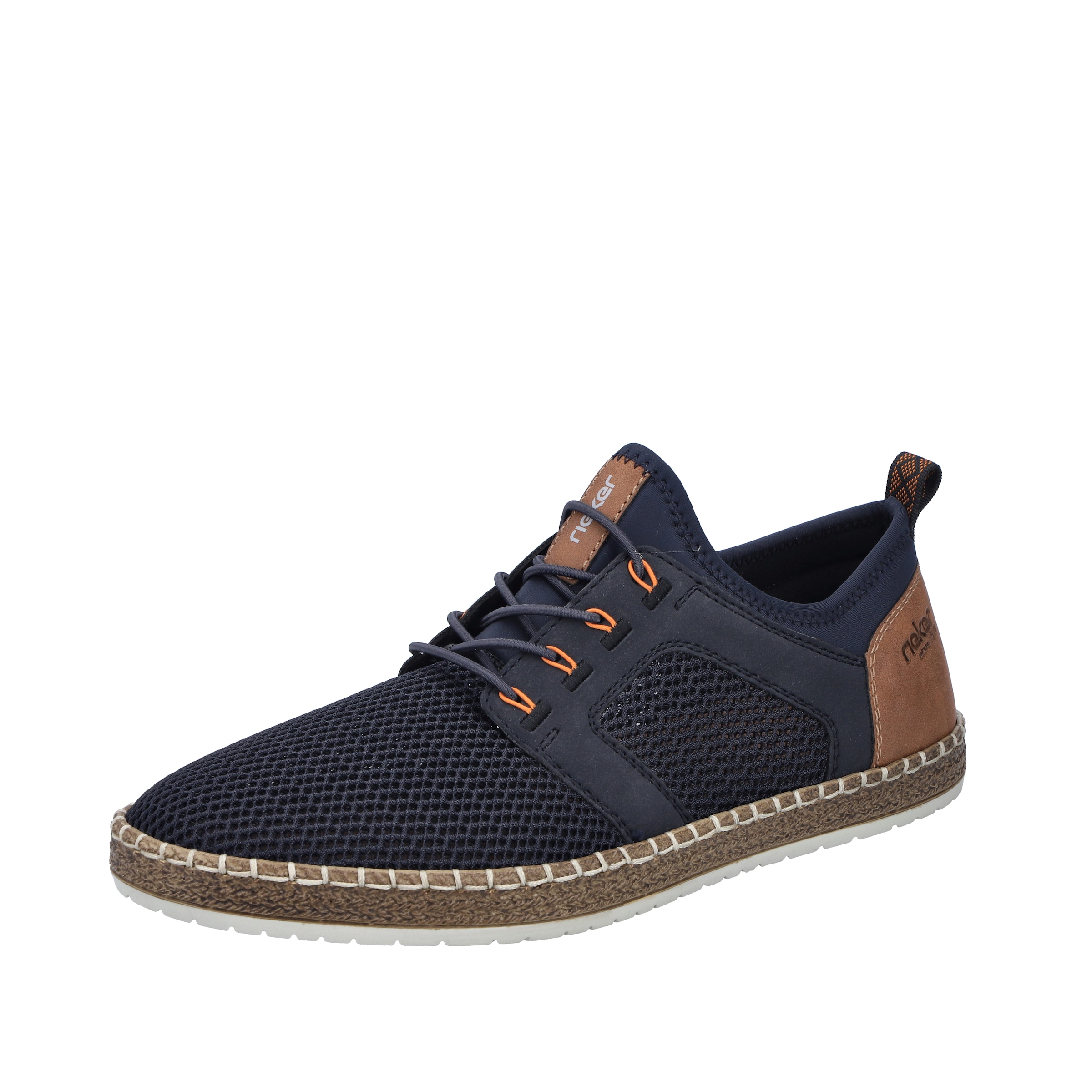Rieker Slip-Ons in Blue: front