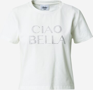 Bella x ABOUT YOU - Camiseta 'Isabella' en blanco: frente