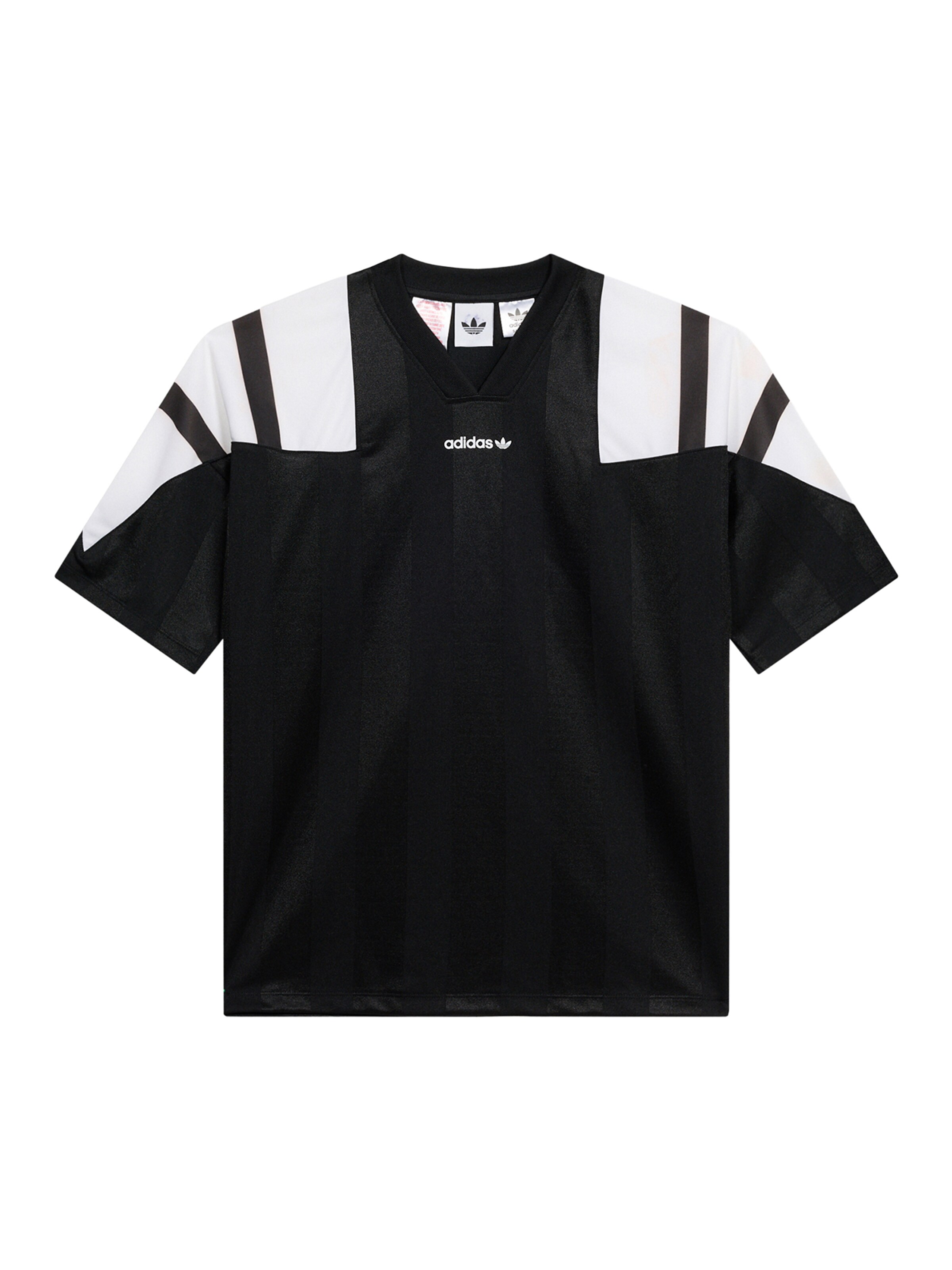 ADIDAS ORIGINALS Póló - fekete: elől