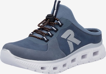 Rieker Slip-Ons in Blue: front