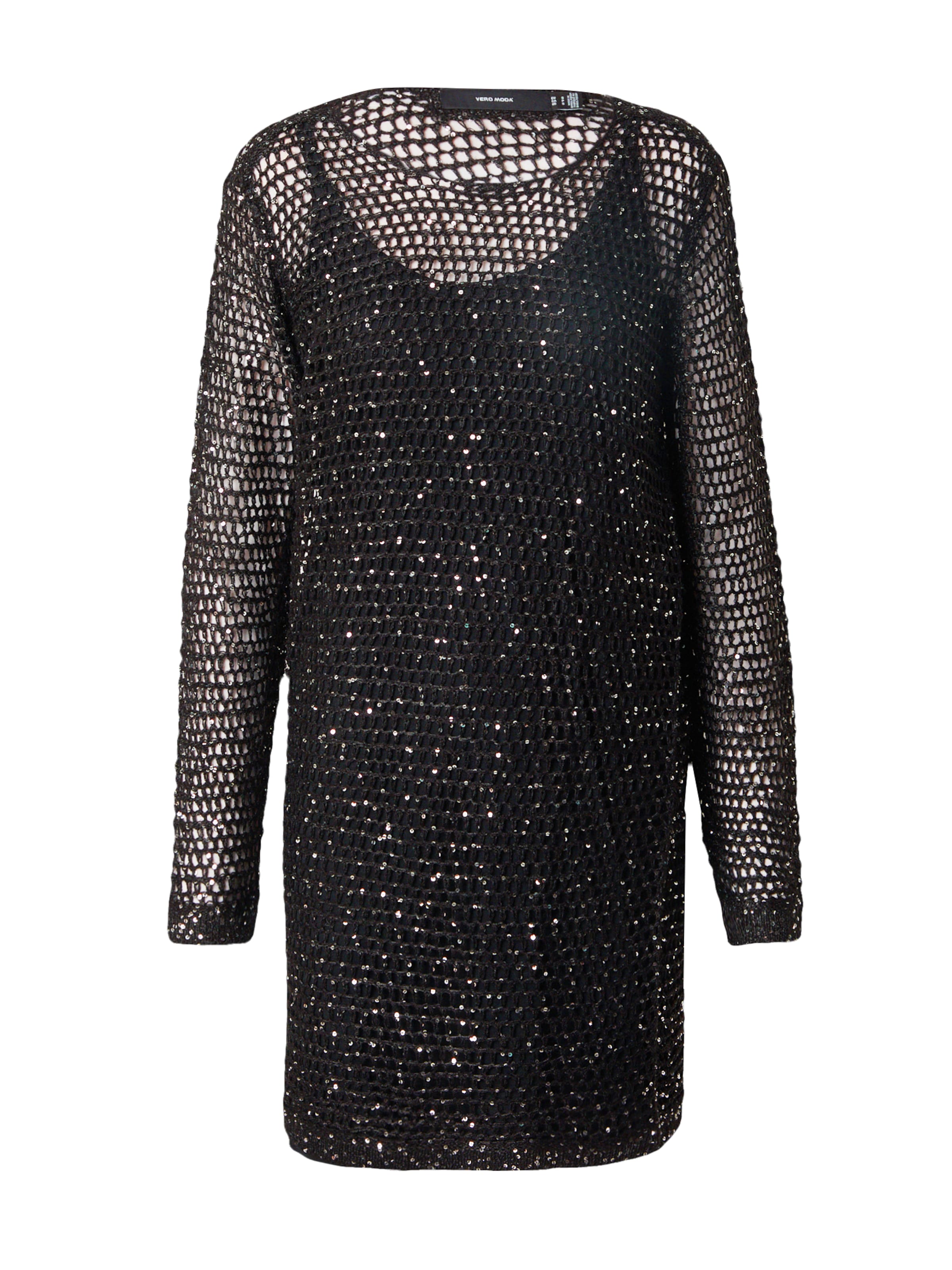 VERO MODA Φόρεμα 'VMLEILANI' σε μαύρο: μπροστά