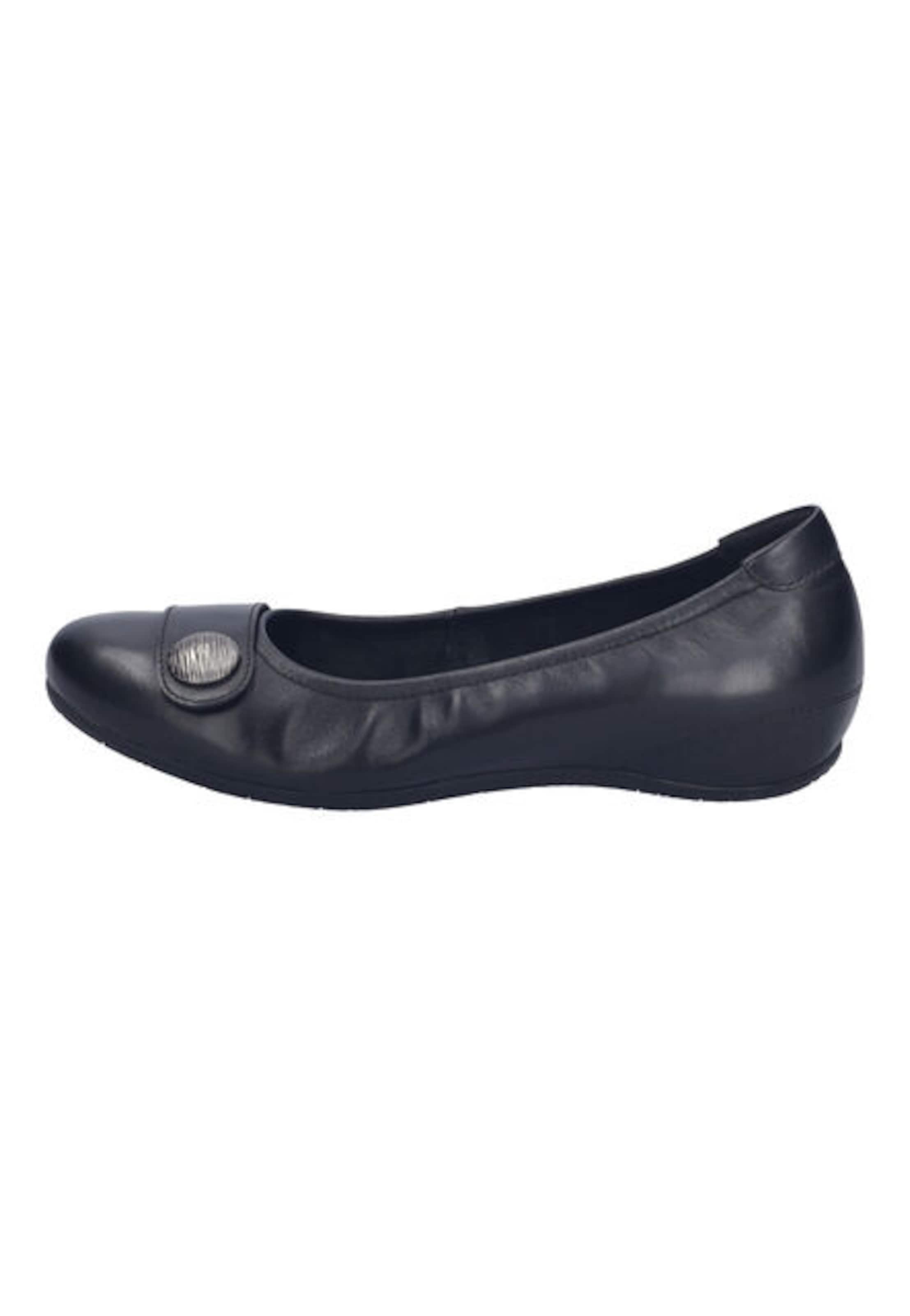 JOSEF SEIBEL Ballerina 'FLORINA 04' in Schwarz: Vorderseite