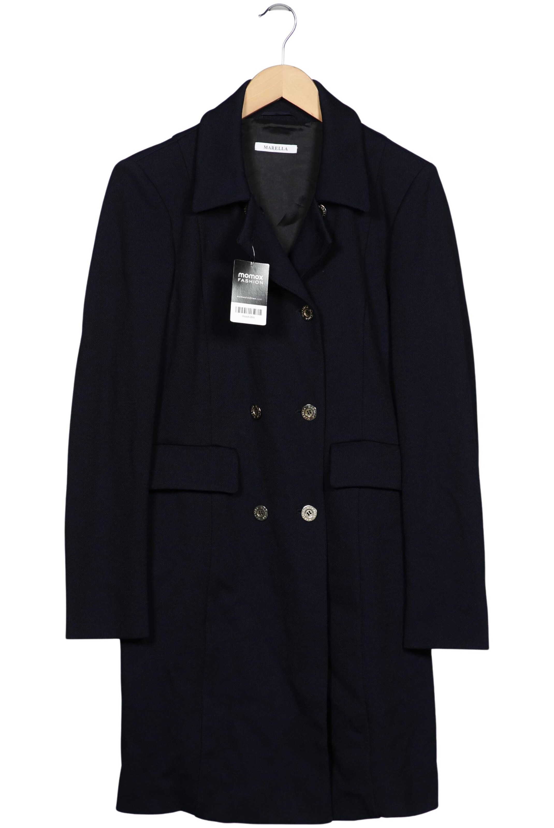 Marella Mantel XXL in Blau: Vorderseite