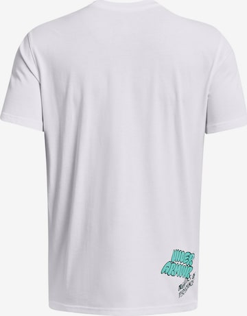 UNDER ARMOUR Performance Shirt 'LOGO' in White