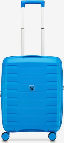 Roncato Trolley 'Skyline 2.0' in Blau: Vorderseite