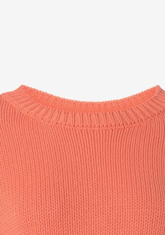 LASCANA Pullover in Orange