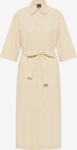 DreiMaster Klassik Skjortklänning i beige: framsida