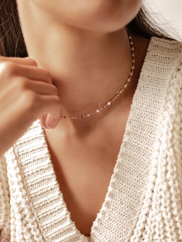 Hey Happiness Necklace 'Rolo Choker' in Gold: front