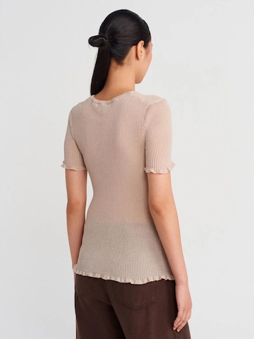 Dilvin Blouse 'Blusen' in Beige