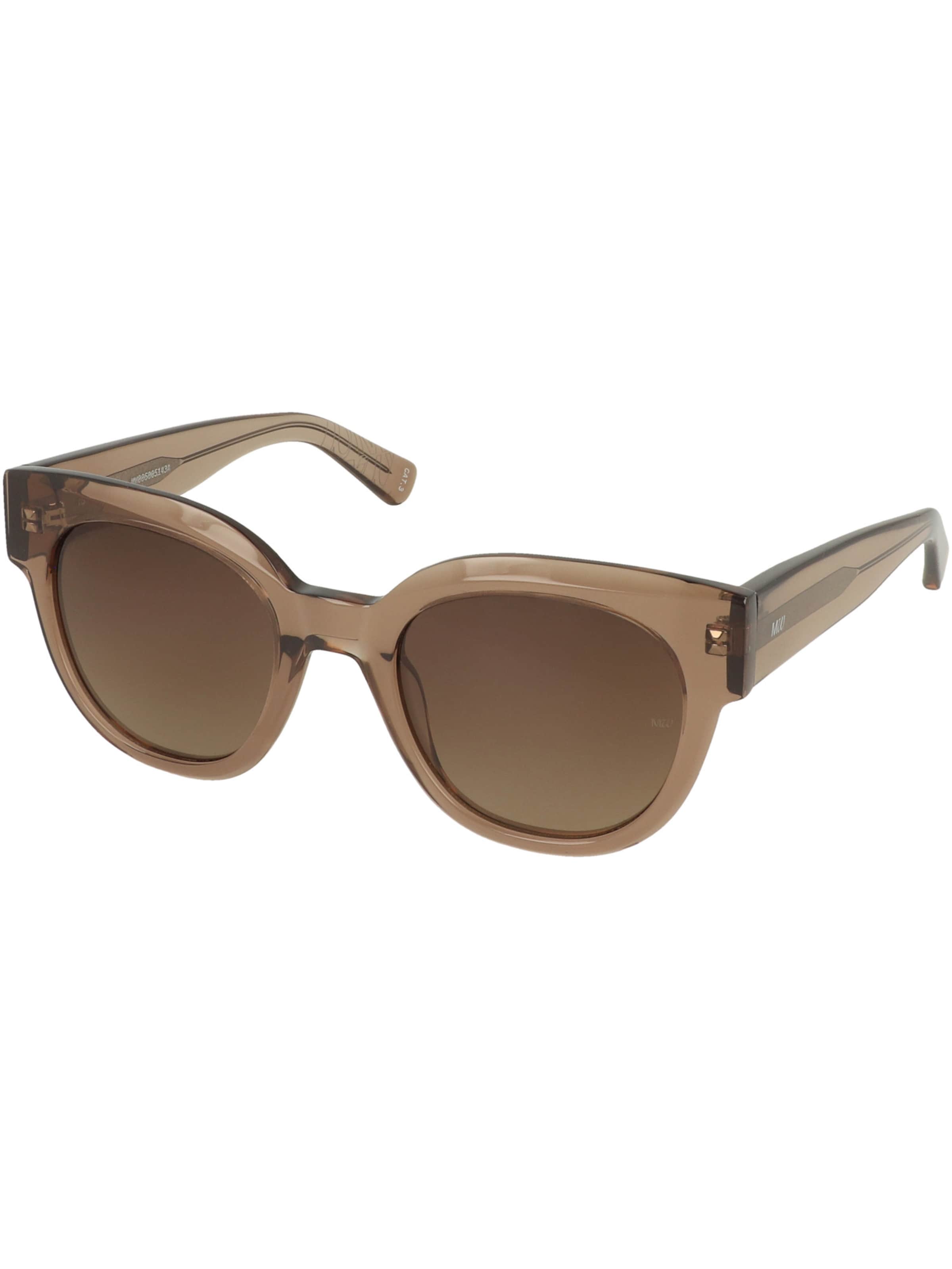 MessyWeekend Sunglasses ' IONA ' in Brown: front