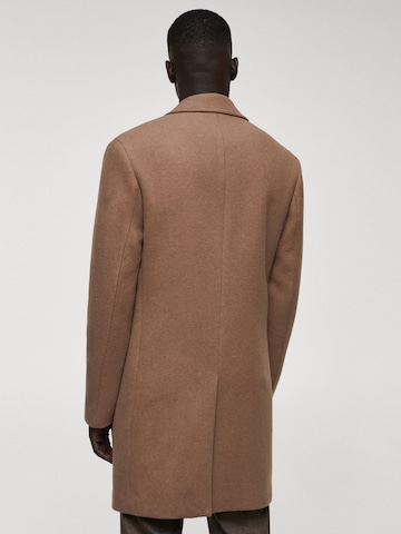 MANGO MAN Between-Seasons Coat 'Haki' in Brown