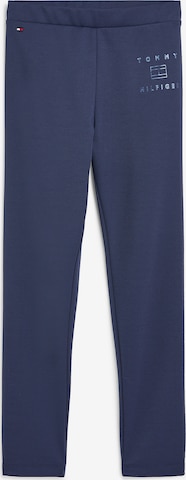 TOMMY HILFIGER - Skinny Leggings 'Ponti di Roma' em azul: frente