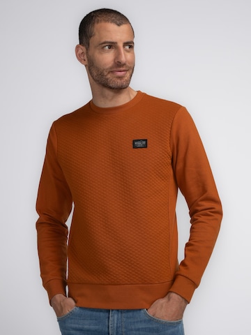 Petrol Industries Sweatshirt 'Kenai' in Oranje: voorkant