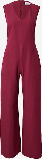 Closet London Jumpsuit in Burgundy, Item view