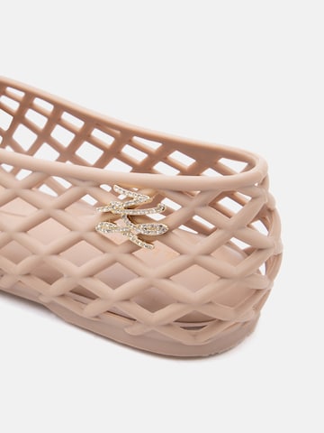 Ballerines Karl Lagerfeld en beige