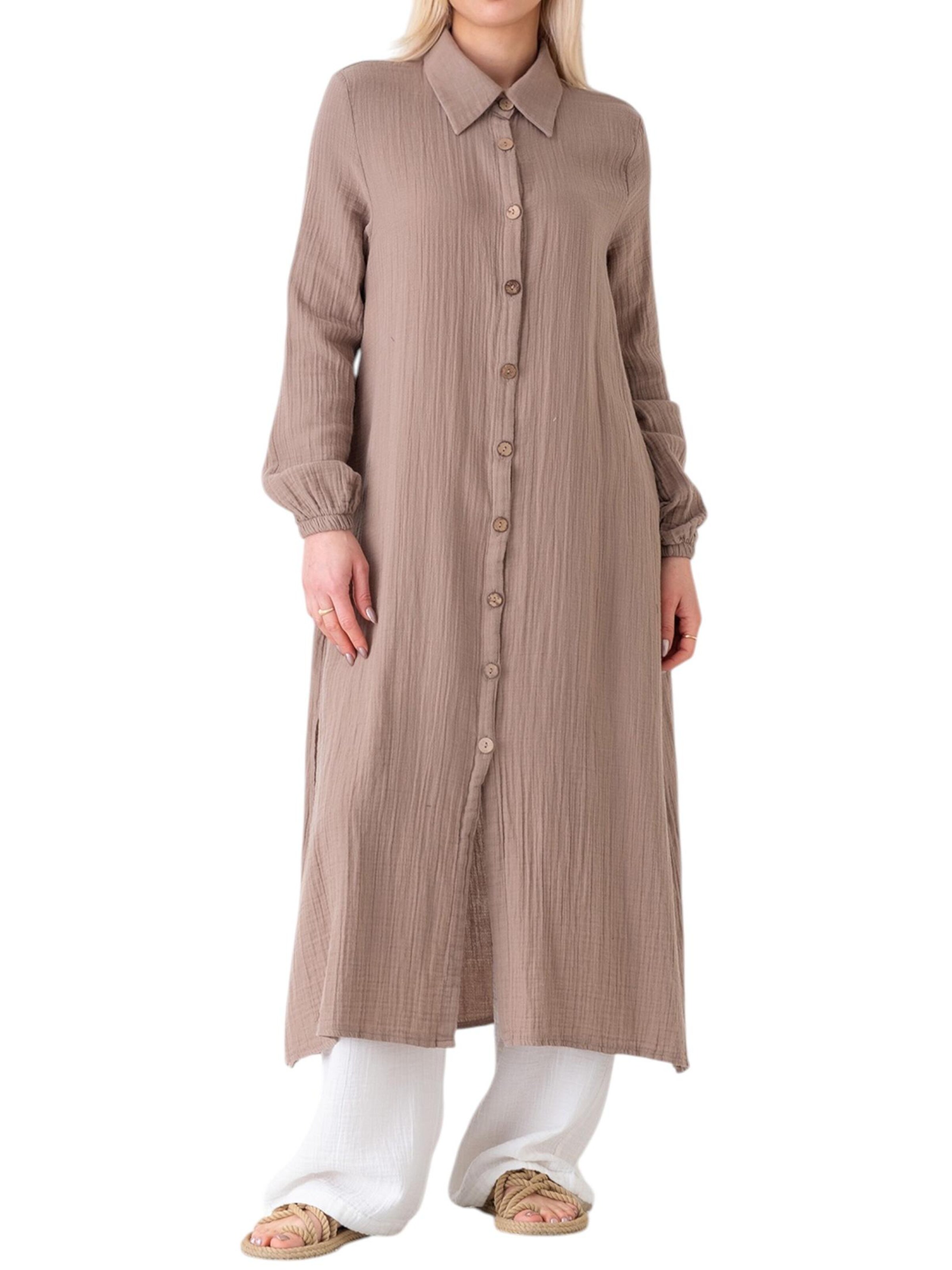 WENOR Blouse 'Nergis' in Beige