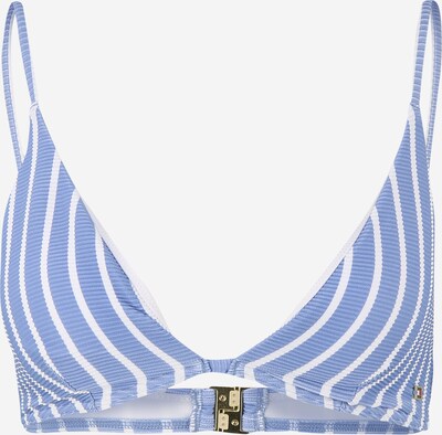 Sutien costum de baie Tommy Hilfiger Underwear pe albastru fum / alb, Vizualizare produs