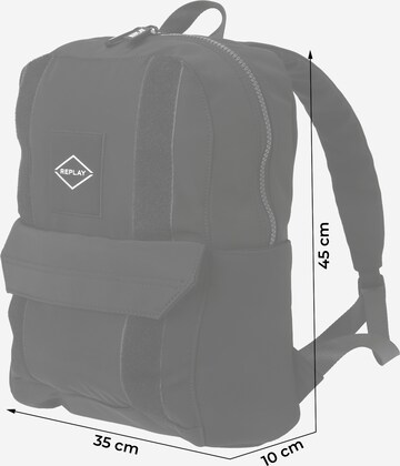 REPLAY Rucksack in Schwarz