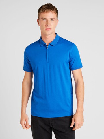 SELECTED Poloshirt 'FAVE' in Blau: Vorderseite