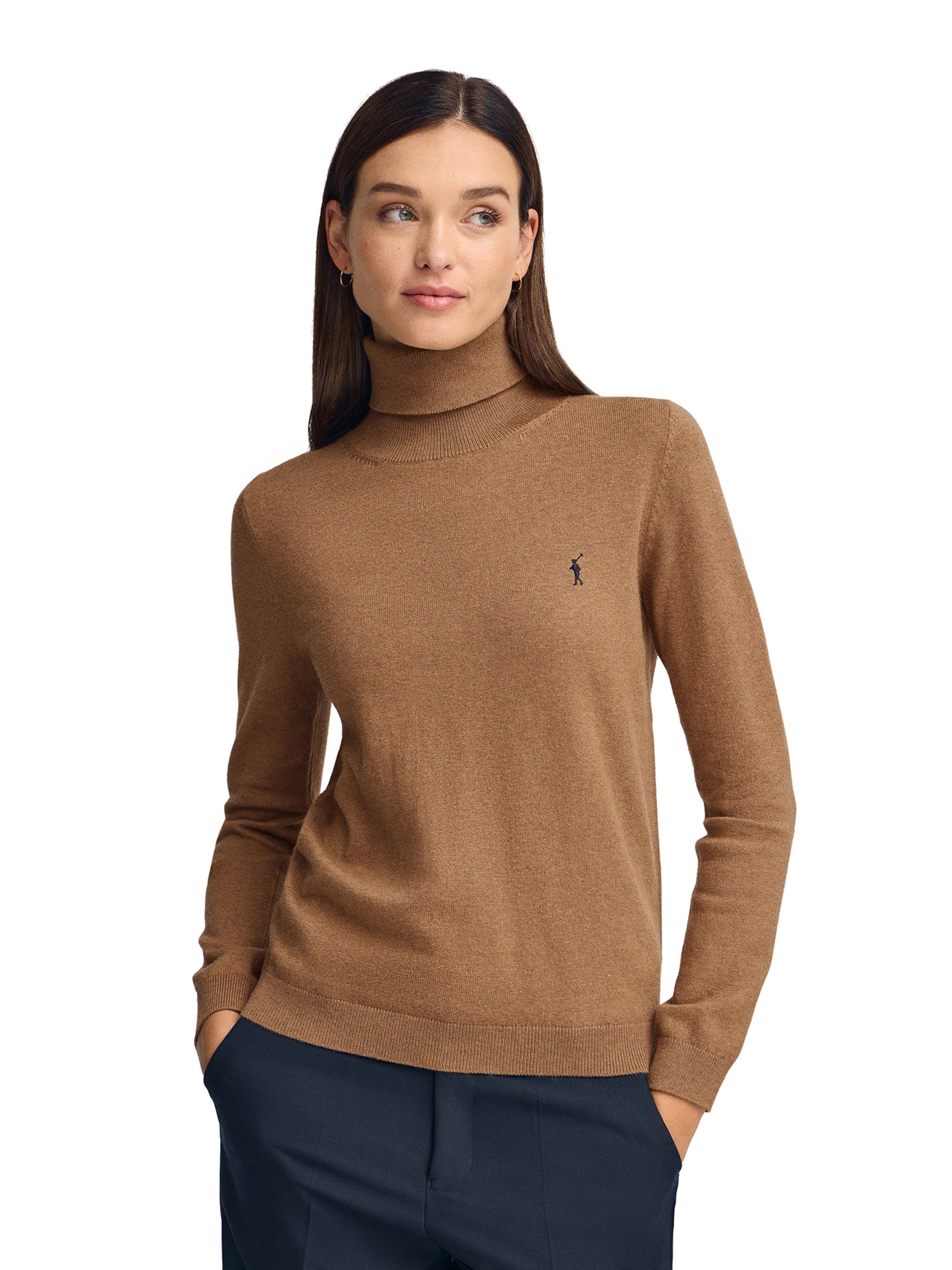 Polo Club Pullover in Braun: Vorderseite