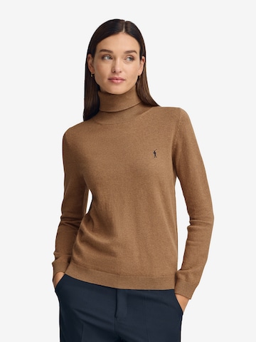 Polo Club Sweater in Brown: front