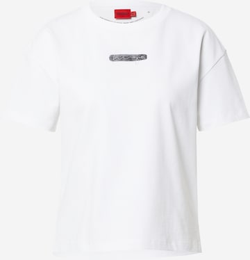 HUGO Shirt in Weiß: predná strana