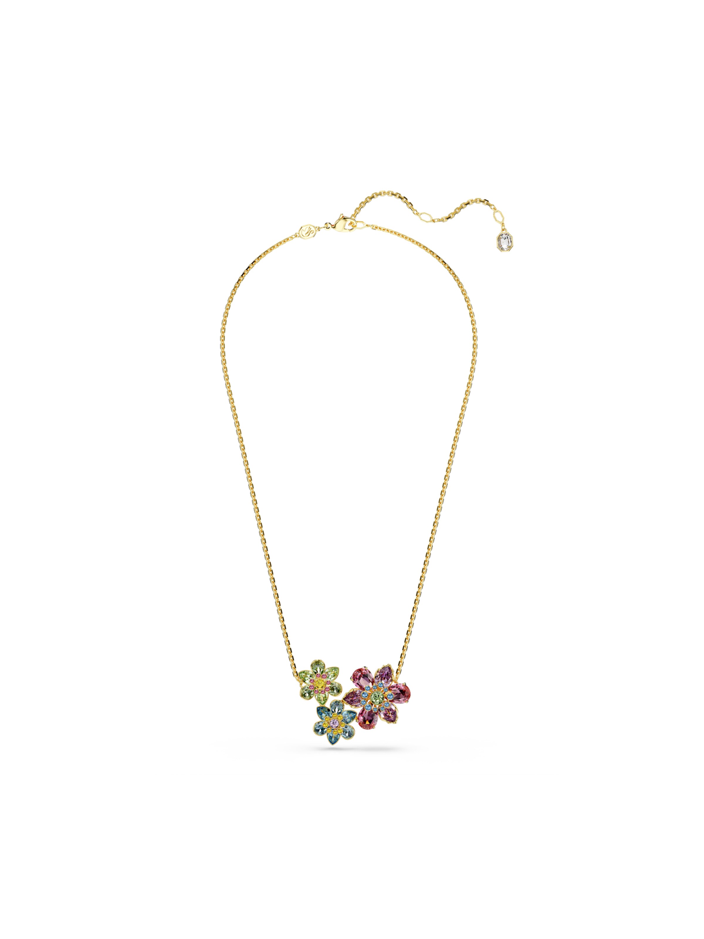 Swarovski Kette  'Idyllia' in Gold: Vorderseite