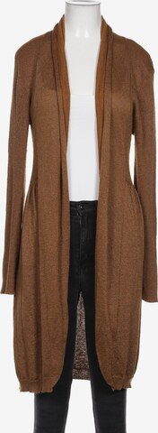 Cream Sweater & Cardigan in M in Brown: front