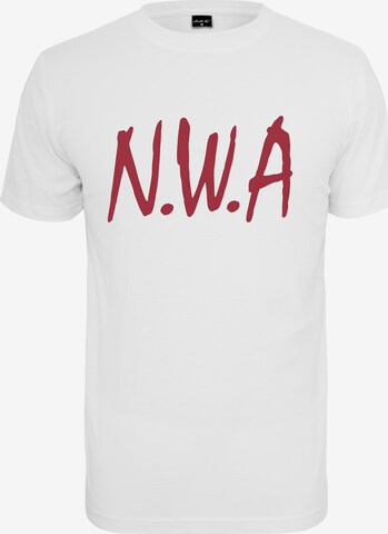 T-Shirt 'N.W.A' Mister Tee en blanc