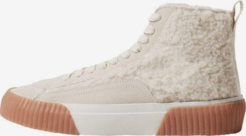 MANGO Sneaker 'Fluffy' in Grau: front