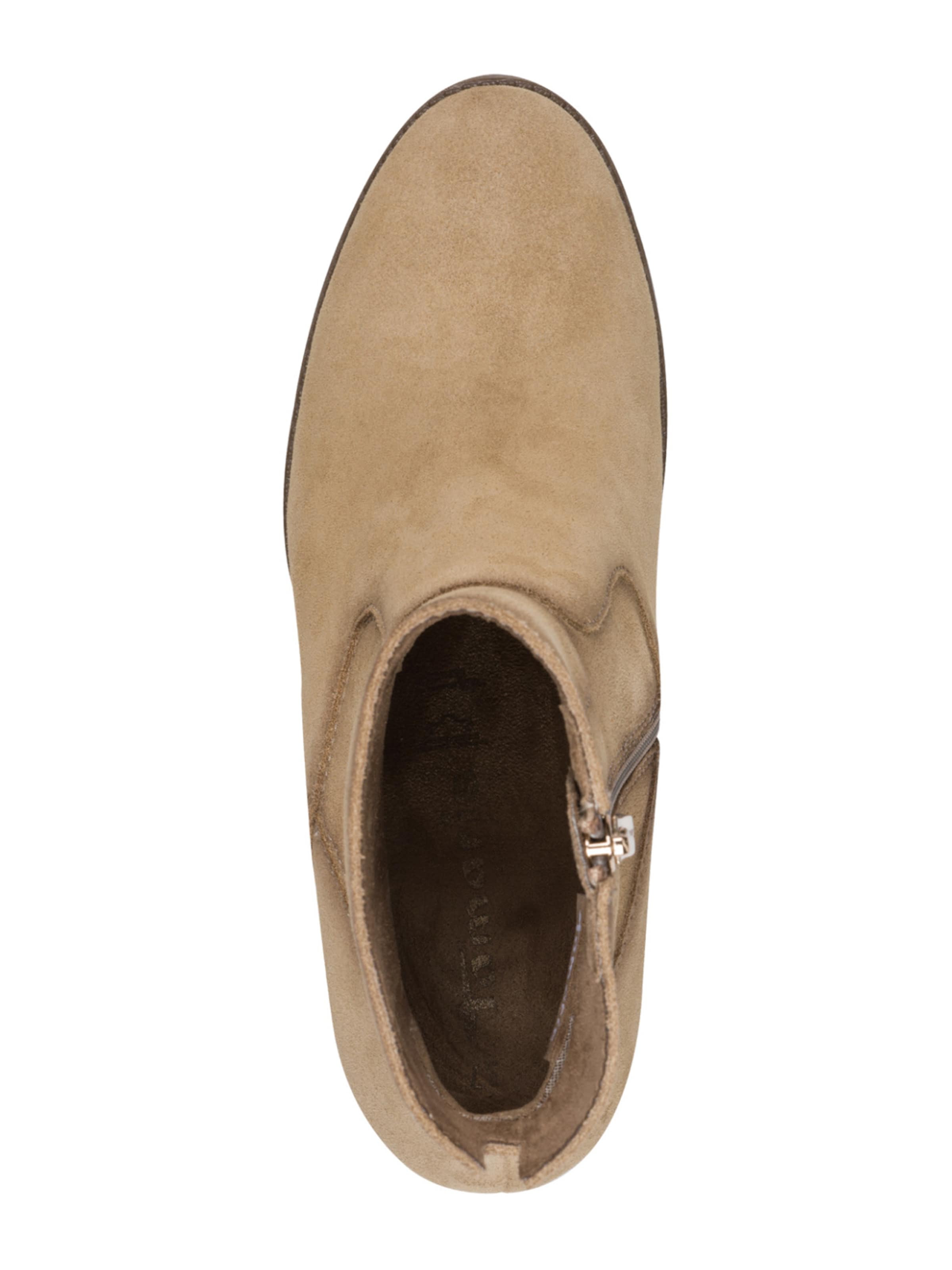 Tamaris Rövid szárú csizmák - bézs