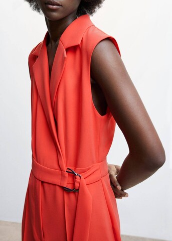 MANGO Jumpsuit 'Candela' in Red