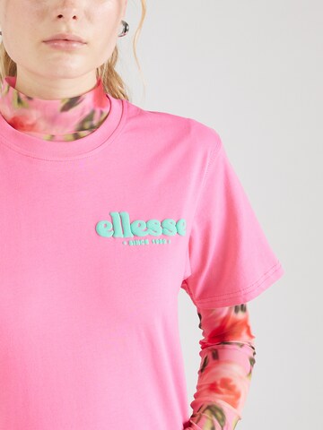 ELLESSE Футболка 'Campofelice' в Ярко-розовый