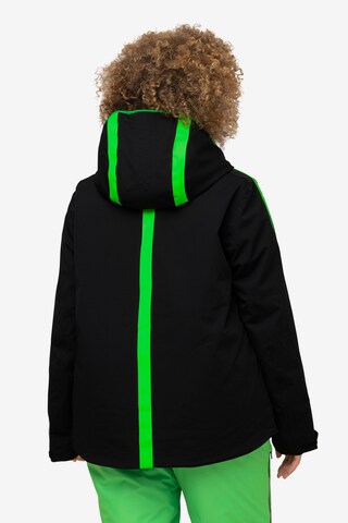 Ulla Popken Funktionsjacke in Schwarz