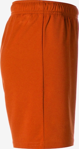 Regular Pantalon de sport 'TeamRise' PUMA en orange
