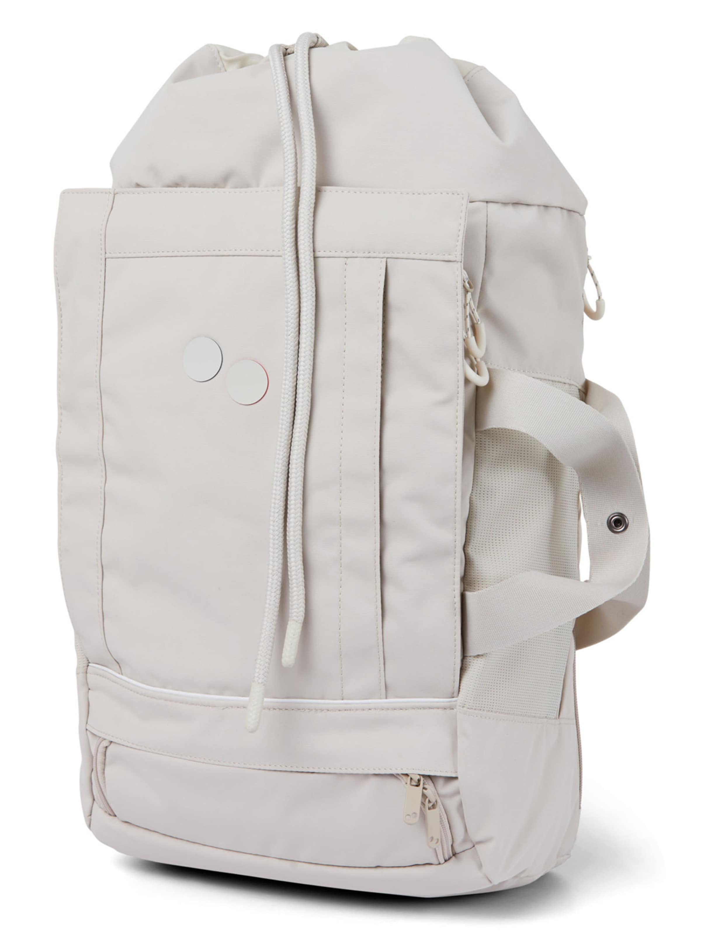 pinqponq Rucksack 'Blok Medium' in Weiß: Vorderseite