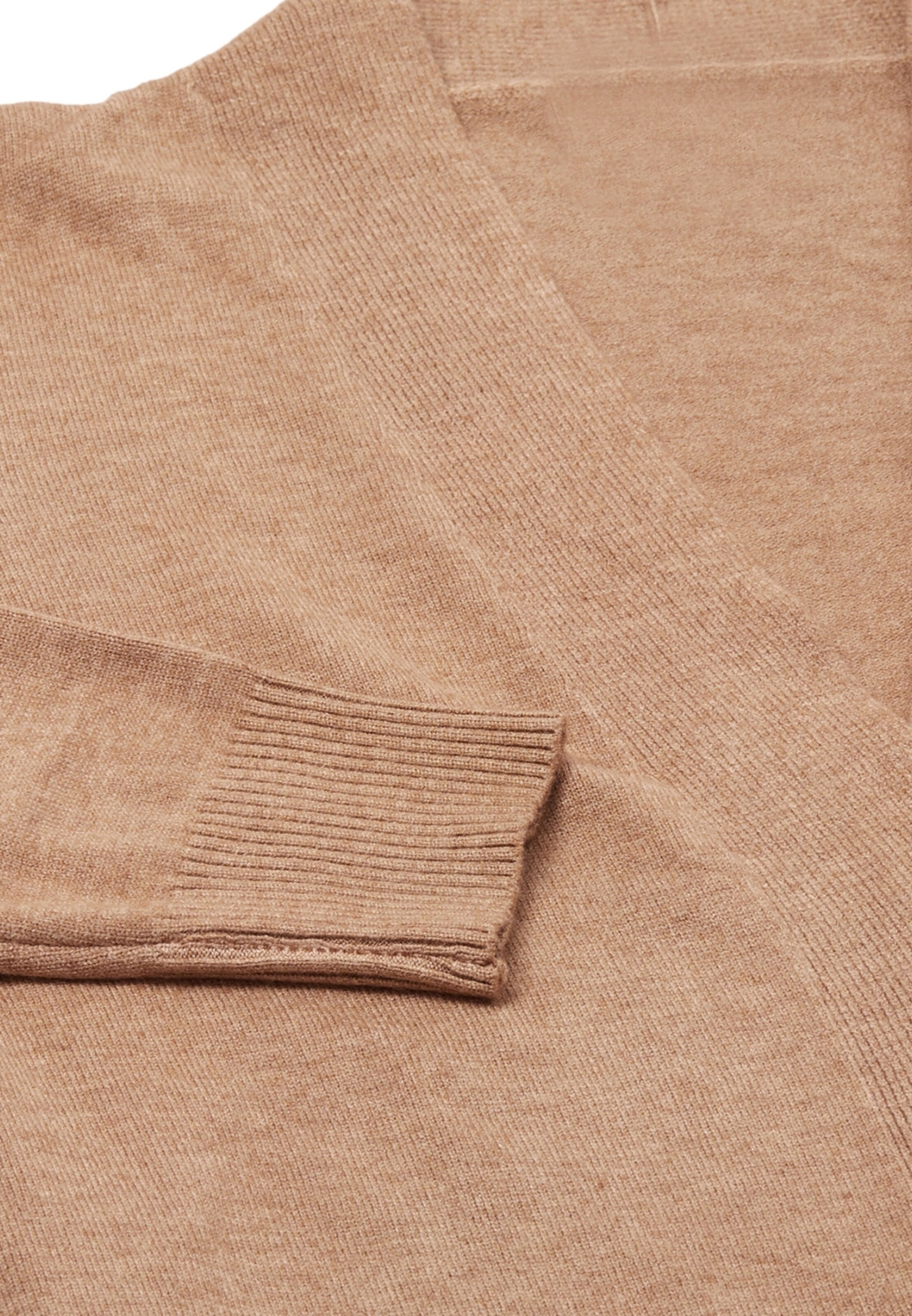 SANIKA Pletena jopa | rjava barva