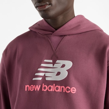 new balance Sweatshirt 'Athletics' in Lila