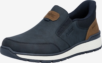 Slip on Rieker en bleu : devant