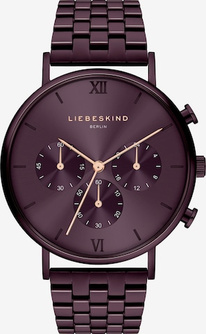 Liebeskind Berlin Analog Watch in Purple: front