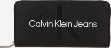 Porte-monnaies Calvin Klein Jeans en noir : devant