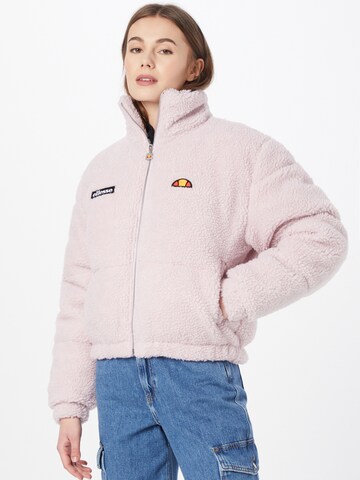 ELLESSE Between-Season Jacket 'Justine' in Pink: front