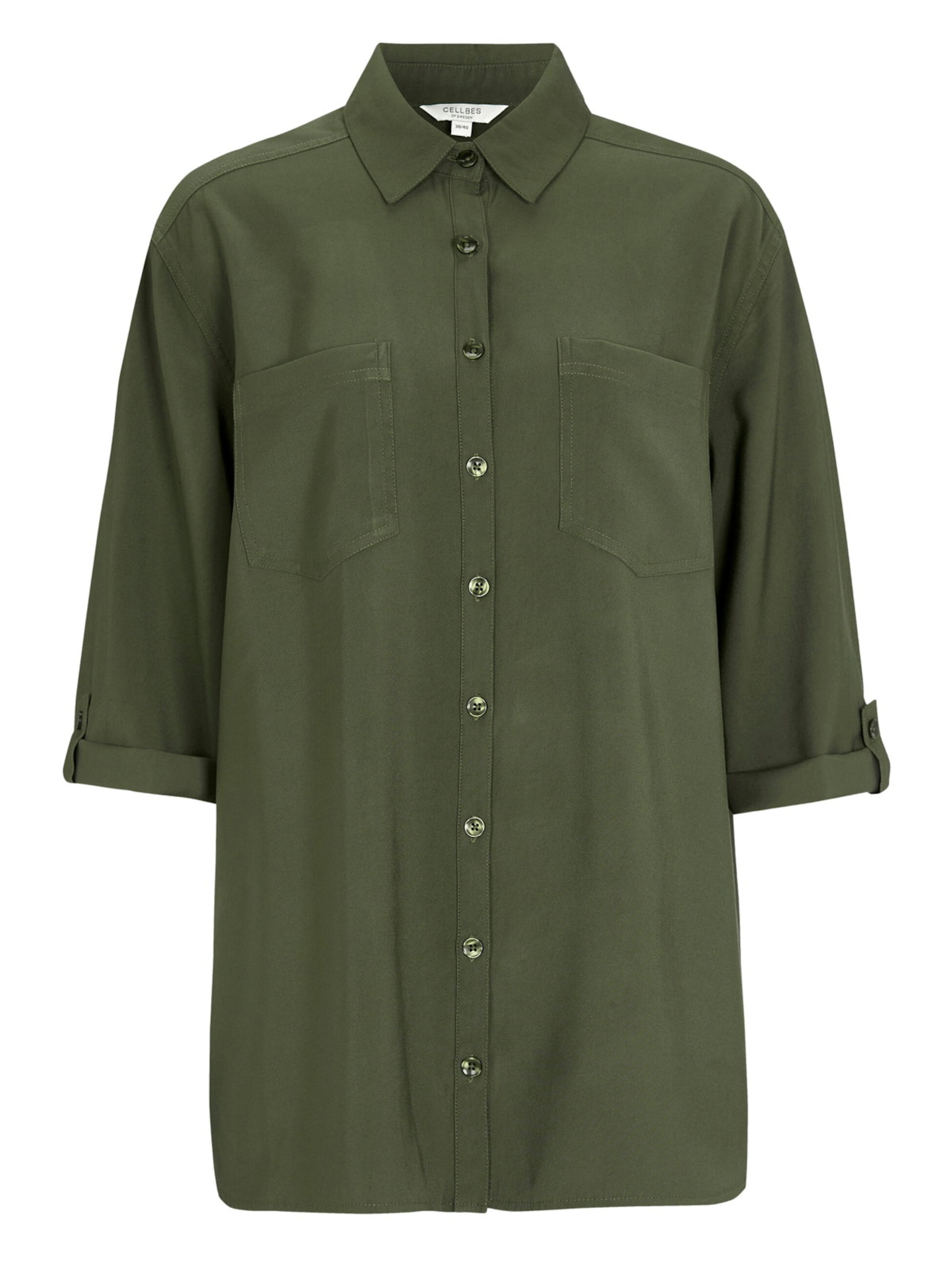 Cellbes of Sweden Blouse in XS-S in Green, Item view