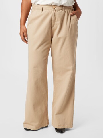 Cotton On Curve Loosefit Broek 'PARKER' in Grijs: voorkant