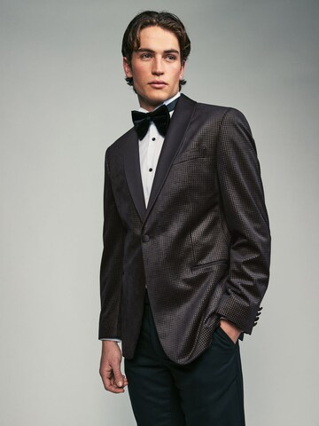 Coupe regular Veste de costume Next en noir : devant