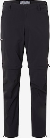 MCKINLEY Outdoorhose 'Malloy II' in Schwarz: Vorderseite