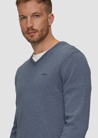 s.Oliver Pullover in Blau